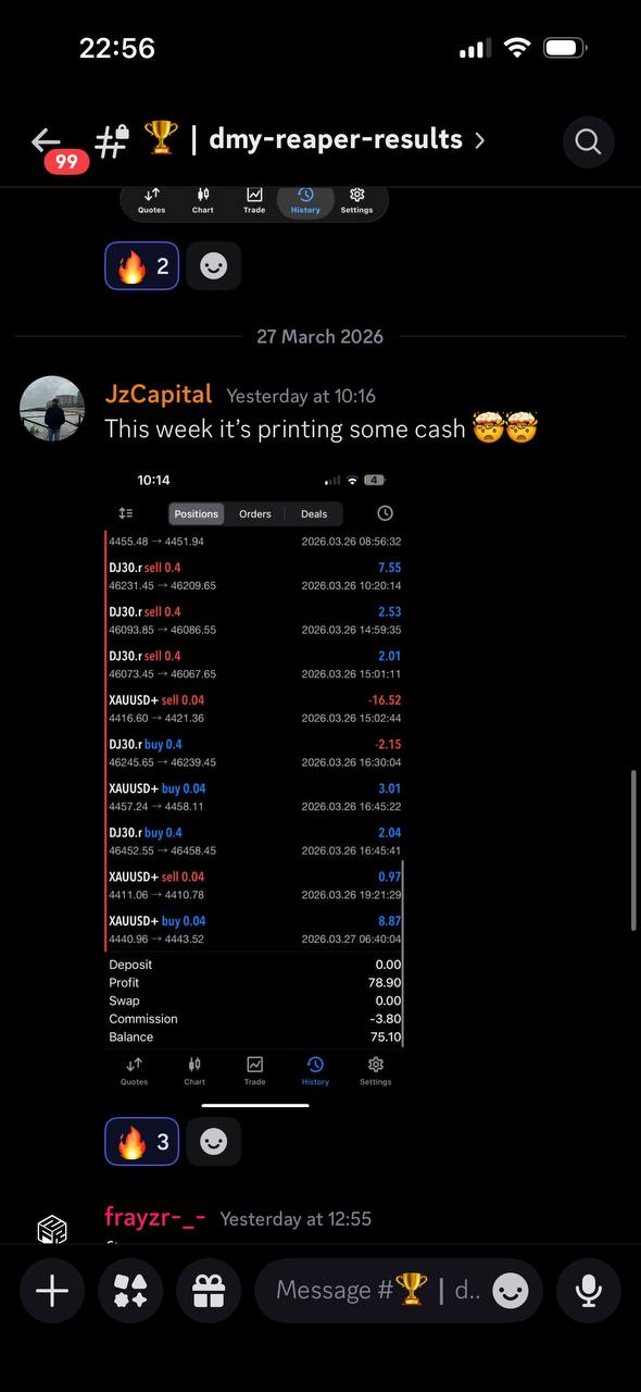 DMY Reaper results – community feedback